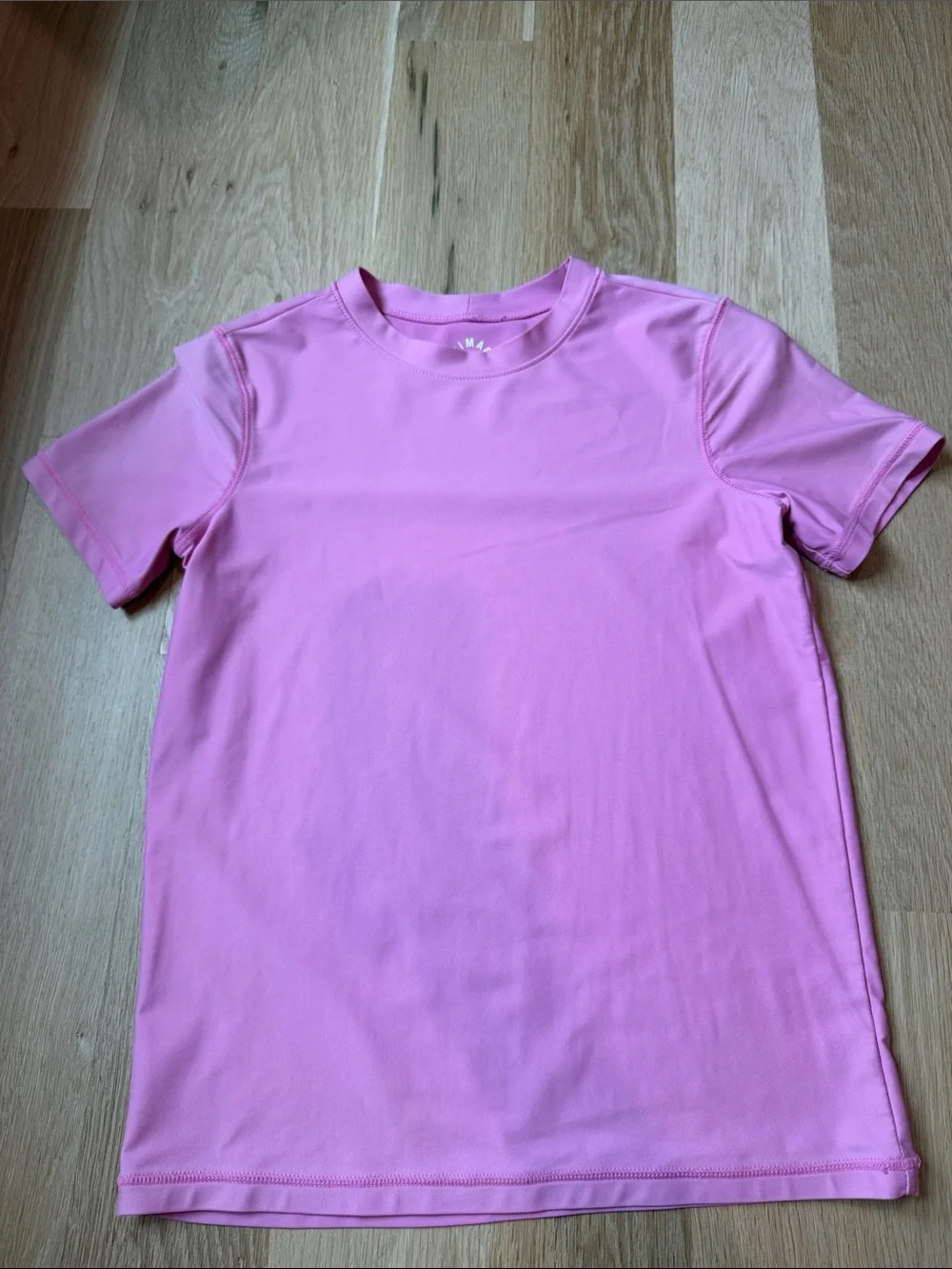 Primary Pink Rash guard Tee